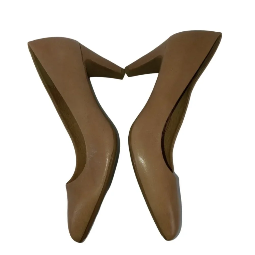 Sofft Leather Pumps Light Brown Shoes Women's Size 8.5 M‎